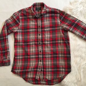 Madewell Oversized Plaid Shirt